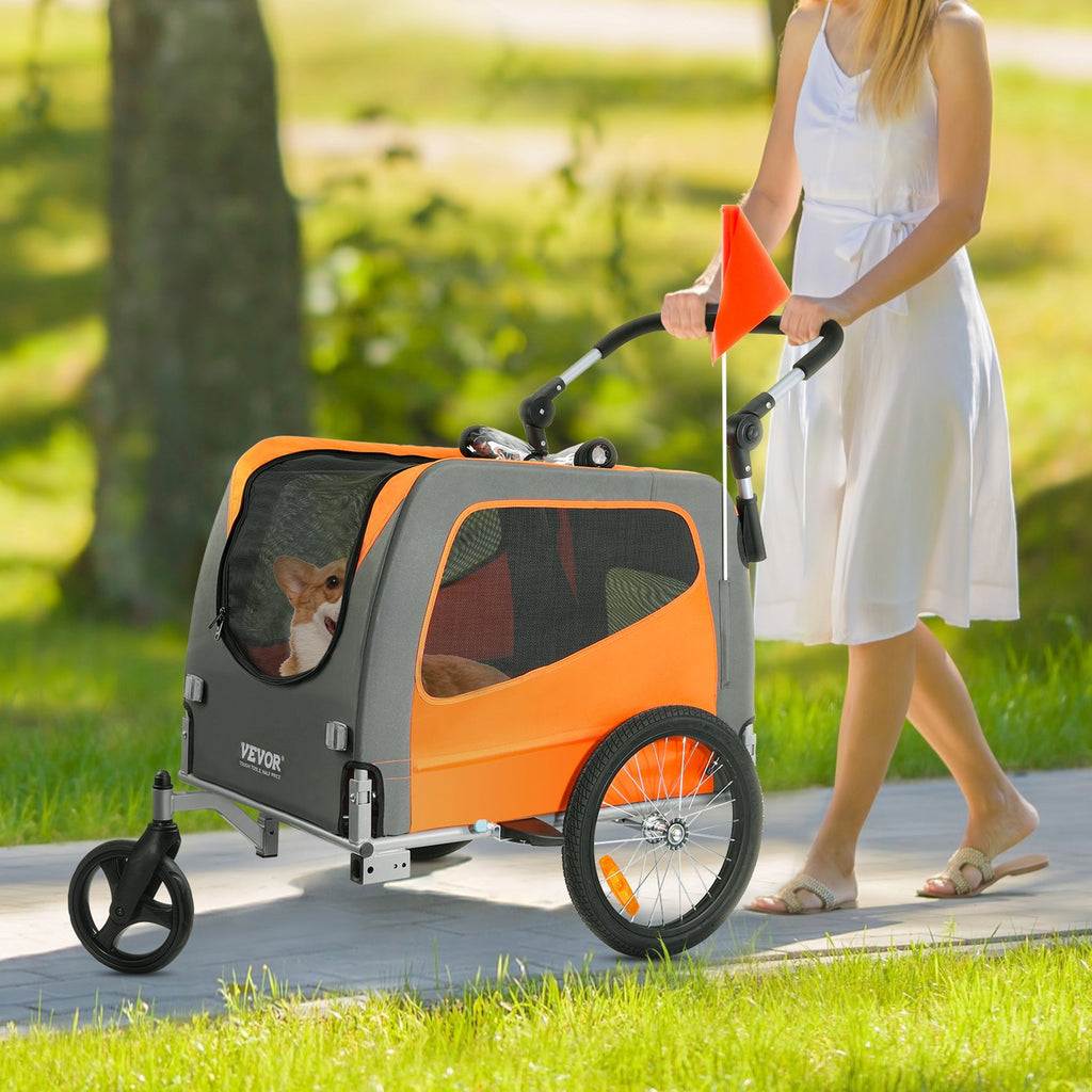 Hondenfietskar 2-in-1 — Tot 30 kg