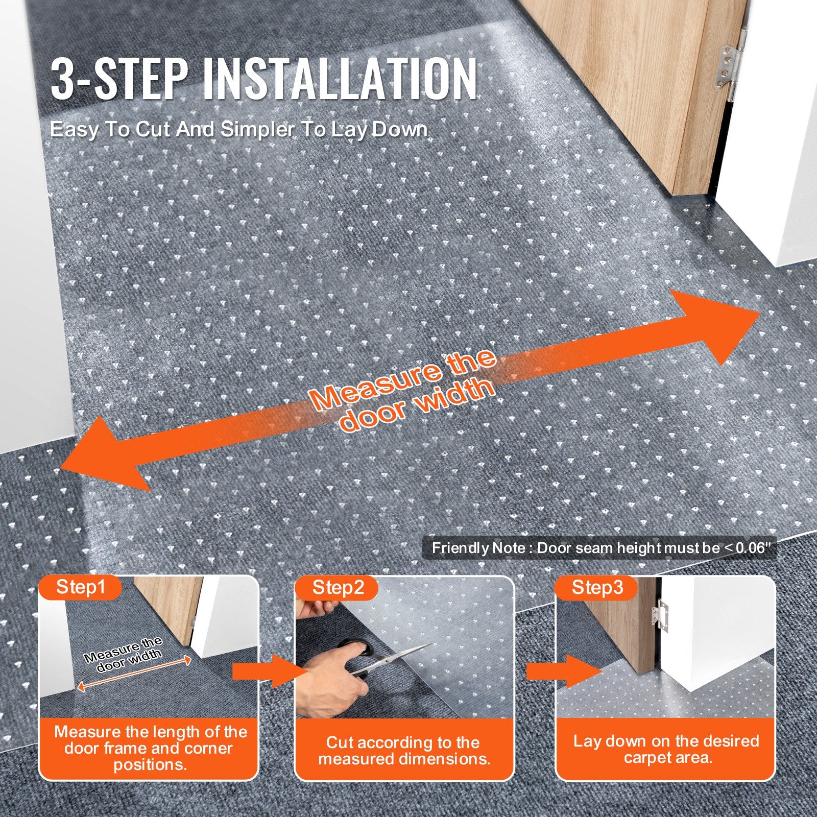 Antislip Vloerbeschermer voor Huisdieren